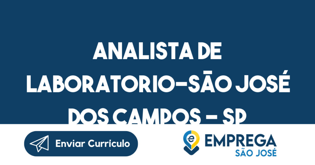 Analista De Laboratorio-São José Dos Campos - Sp 1