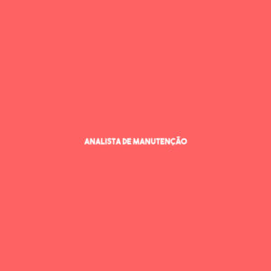 Analista De Manutenção-São José Dos Campos - Sp 2