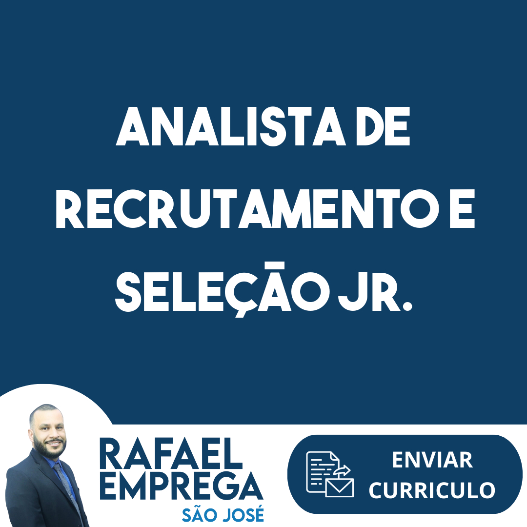 Analista De Recrutamento E Seleção Jr.-São José Dos Campos - Sp 37