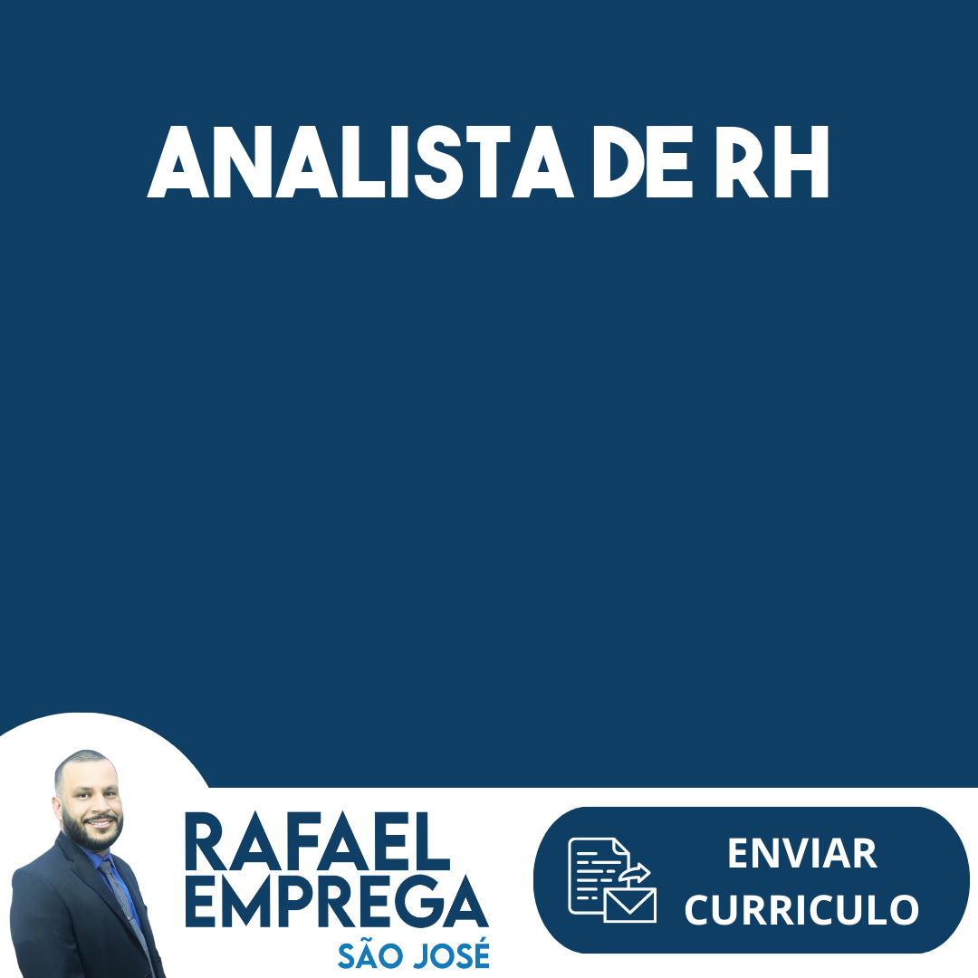 Analista De Rh-Jacarei - Sp 19
