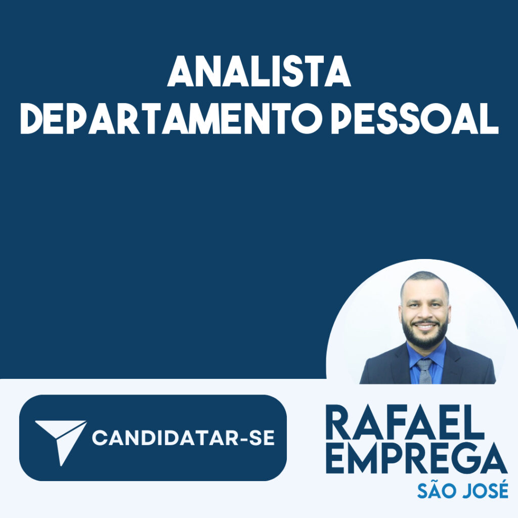 Analista Departamento Pessoal-São José Dos Campos - Sp 1
