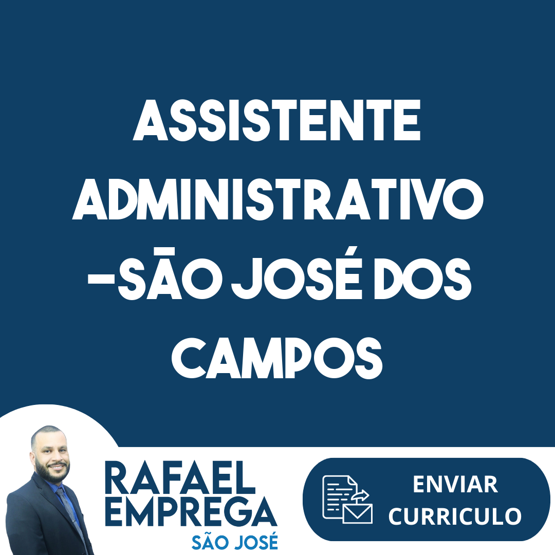 Assistente Administrativo -São José Dos Campos - Sp 191