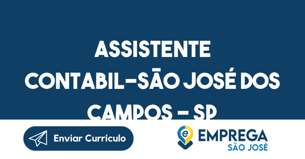 Assistente Contabil-São José Dos Campos - Sp 1 Assistente Contabil-São José Dos Campos - Sp 1