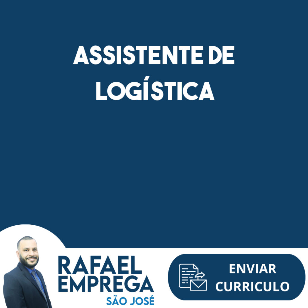 Assistente De Logística -Jacarei - Sp 1