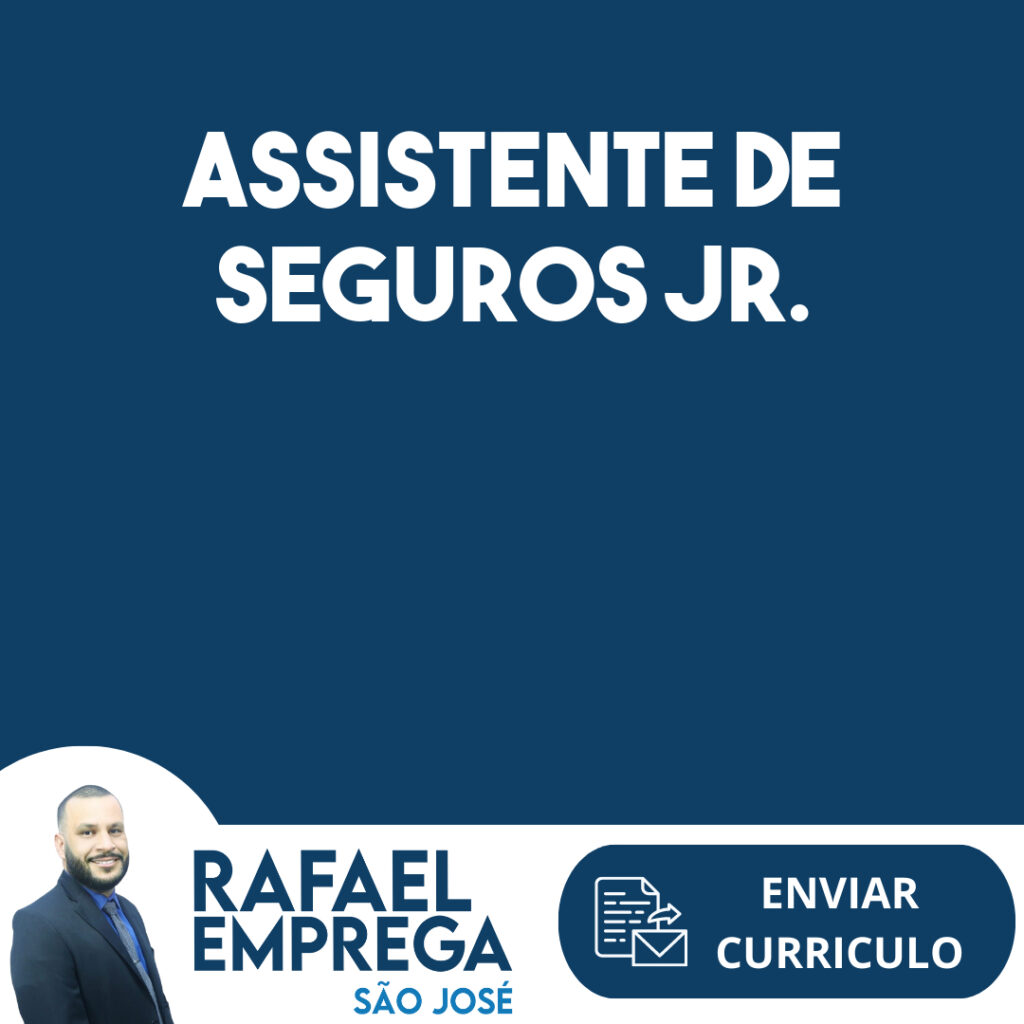 Assistente De Seguros Jr.-São José Dos Campos - Sp 1