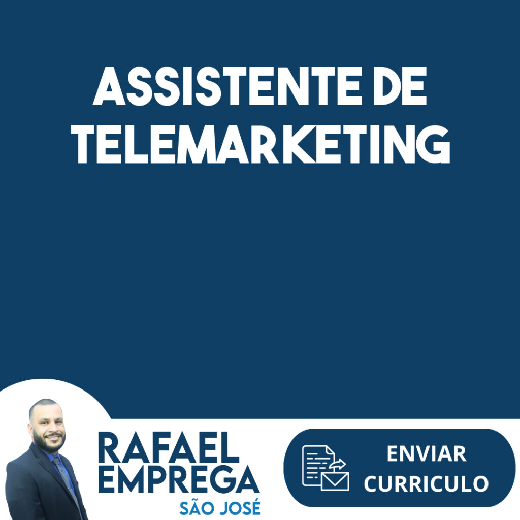 Assistente De Telemarketing-São José Dos Campos - Sp 1