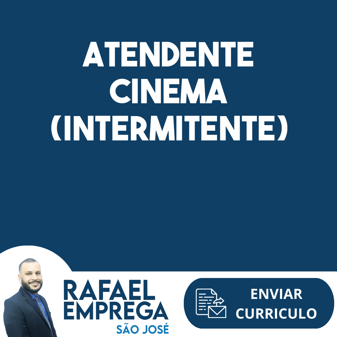 Atendente Cinema (Intermitente)-São José Dos Campos - Sp 225
