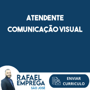 Atendente Comunicação Visual-São José Dos Campos - Sp 2
