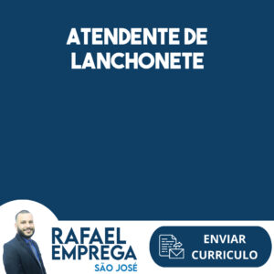 Atendente De Lanchonete-São José Dos Campos - Sp 3