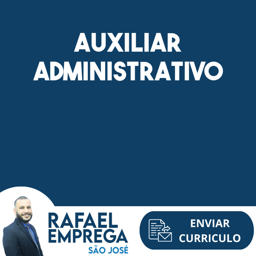 Auxiliar Administrativo-Jacarei - Sp 1