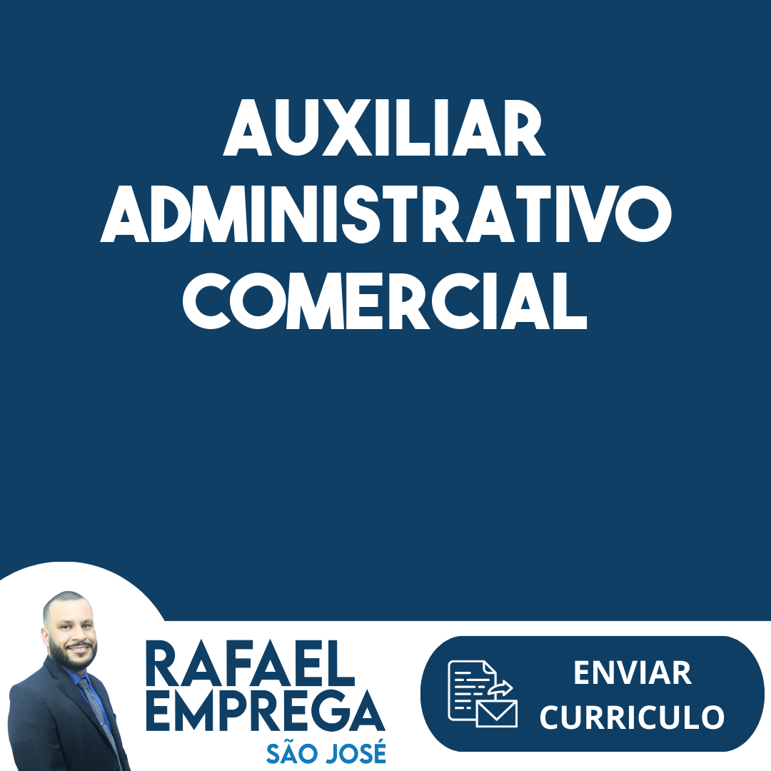Auxiliar Administrativo Comercial-Jacarei - Sp 183