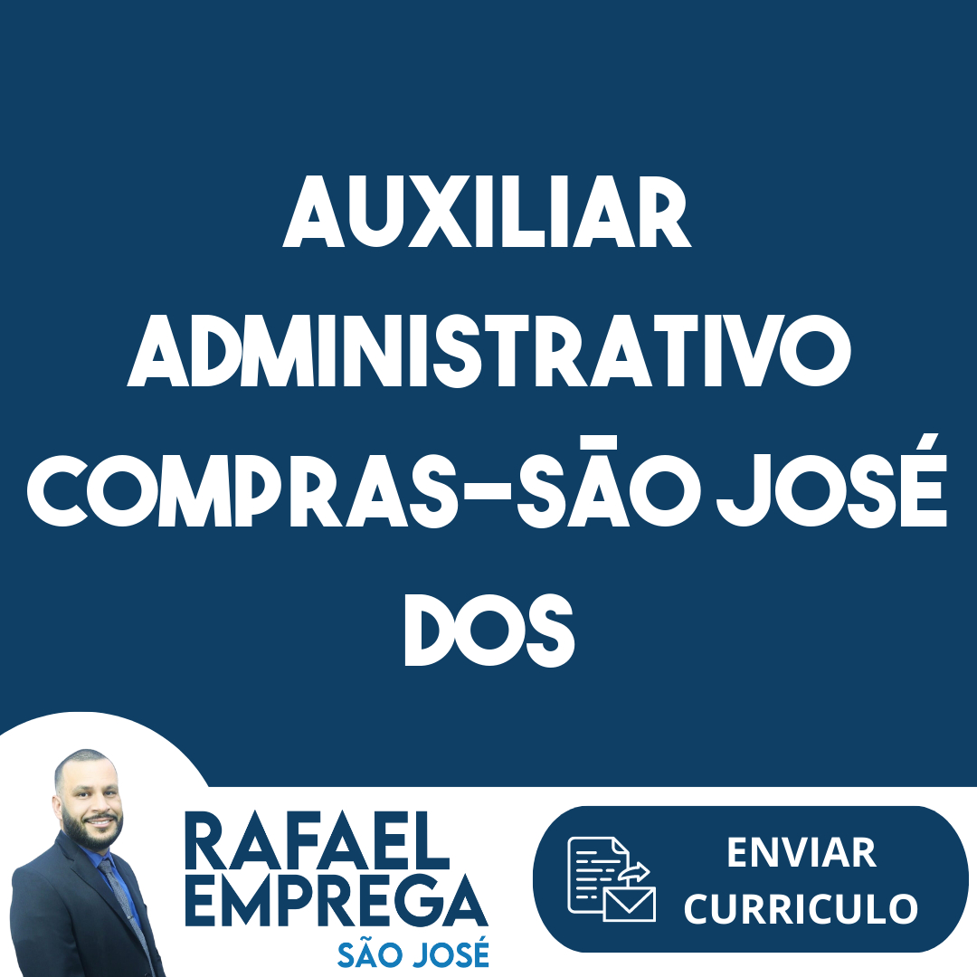 Auxiliar Administrativo Compras-São José Dos Campos - Sp 19