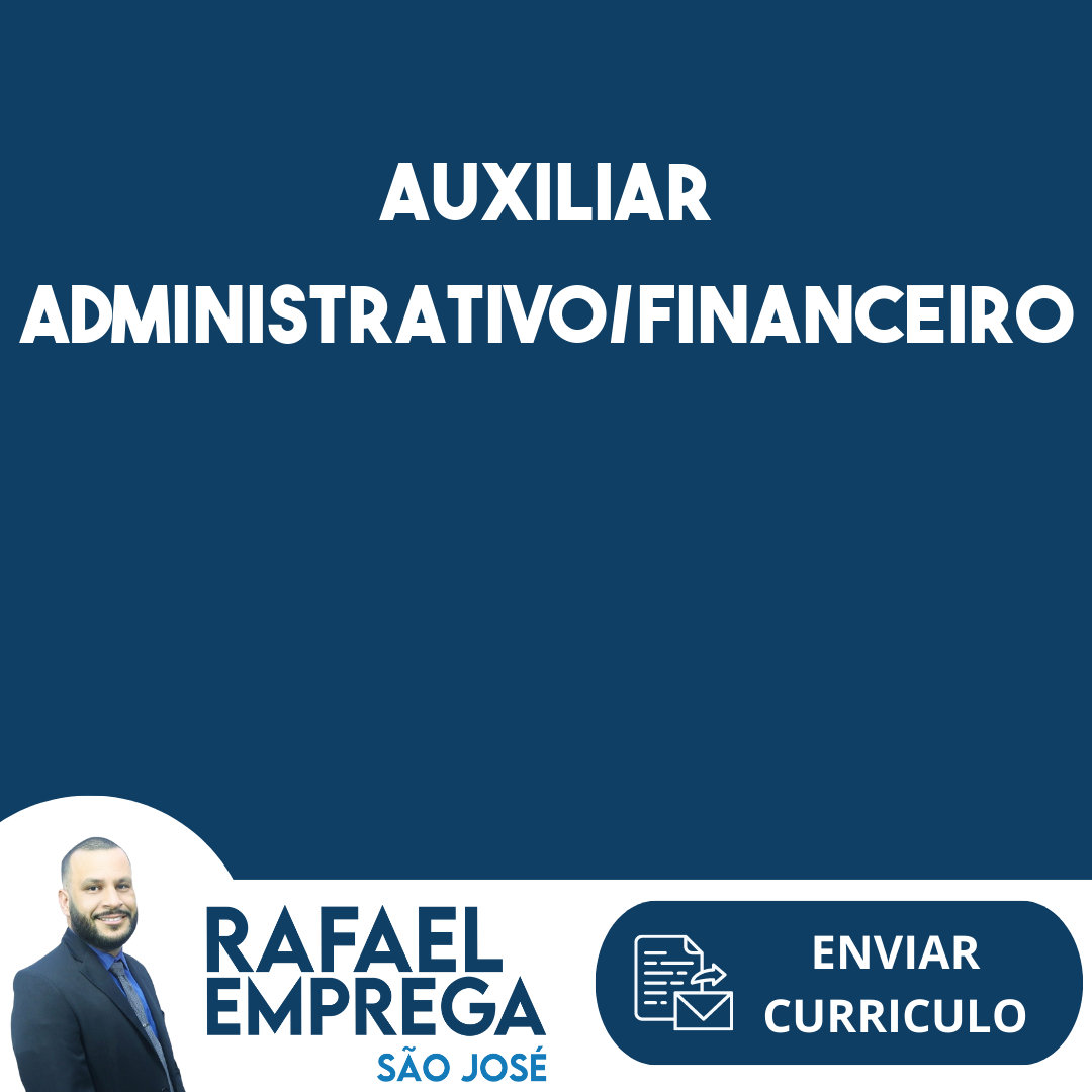 Auxiliar Administrativo/Financeiro-São José Dos Campos - Sp 107