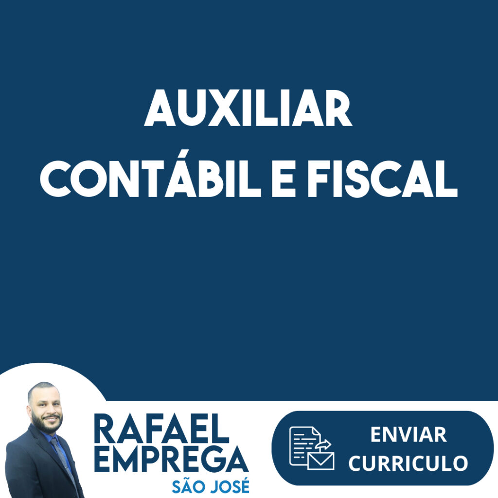 Auxiliar Contábil E Fiscal-São José Dos Campos - Sp 1