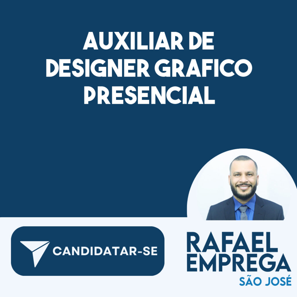 Auxiliar De Designer Grafico Presencial-São José Dos Campos - Sp 1