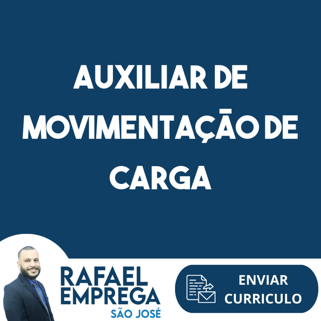 Auxiliar De Movimentação De Carga-São José Dos Campos - Sp 1