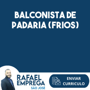 Balconista De Padaria (Frios)-São José Dos Campos - Sp 9