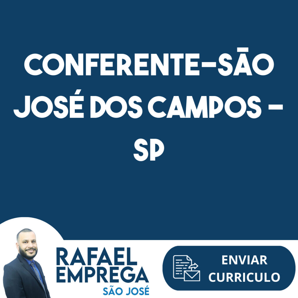 Conferente-São José Dos Campos - Sp 1 Conferente-São José Dos Campos - Sp 1
