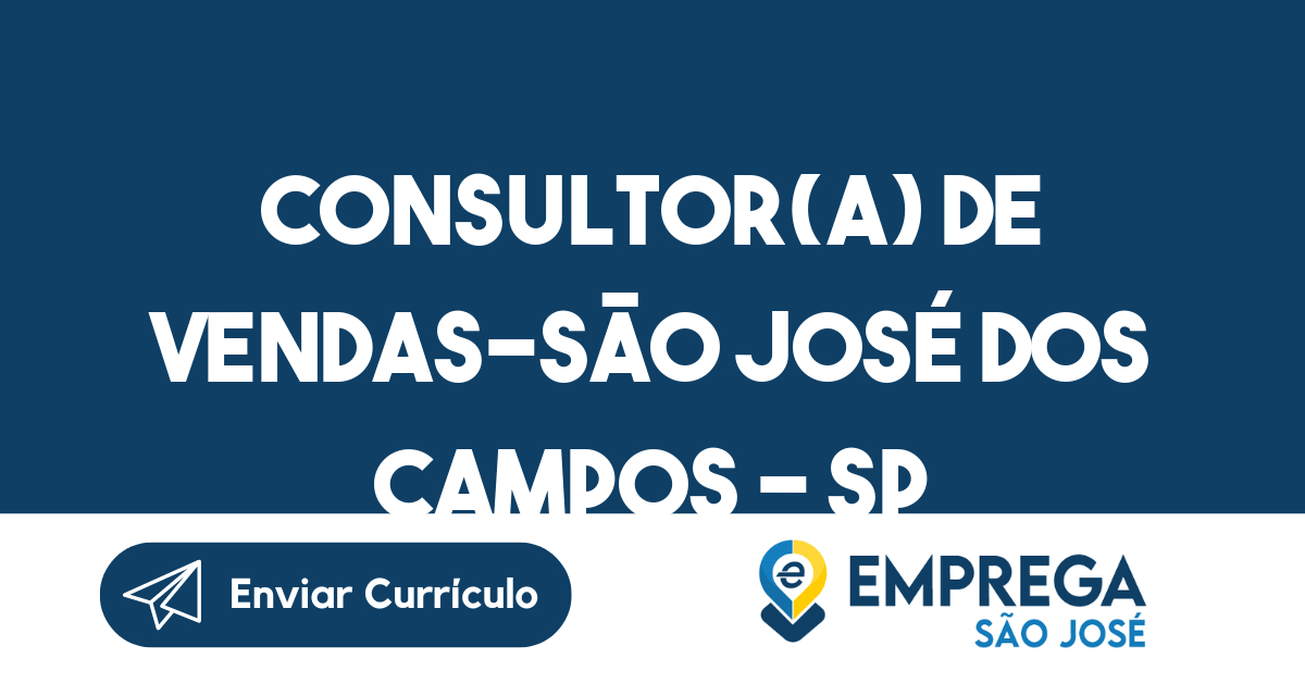 Consultor(A) De Vendas-São José Dos Campos - Sp 3