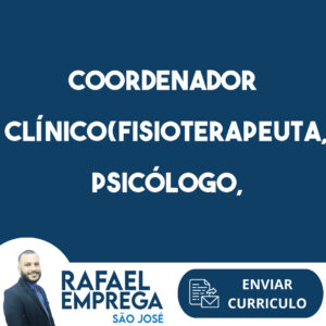 Coordenador Clínico(Fisioterapeuta, Psicólogo, Fonoaudiólogo Ou Terapeuta Ocupacional)-Jacarei – Sp-Jacarei - Sp 14