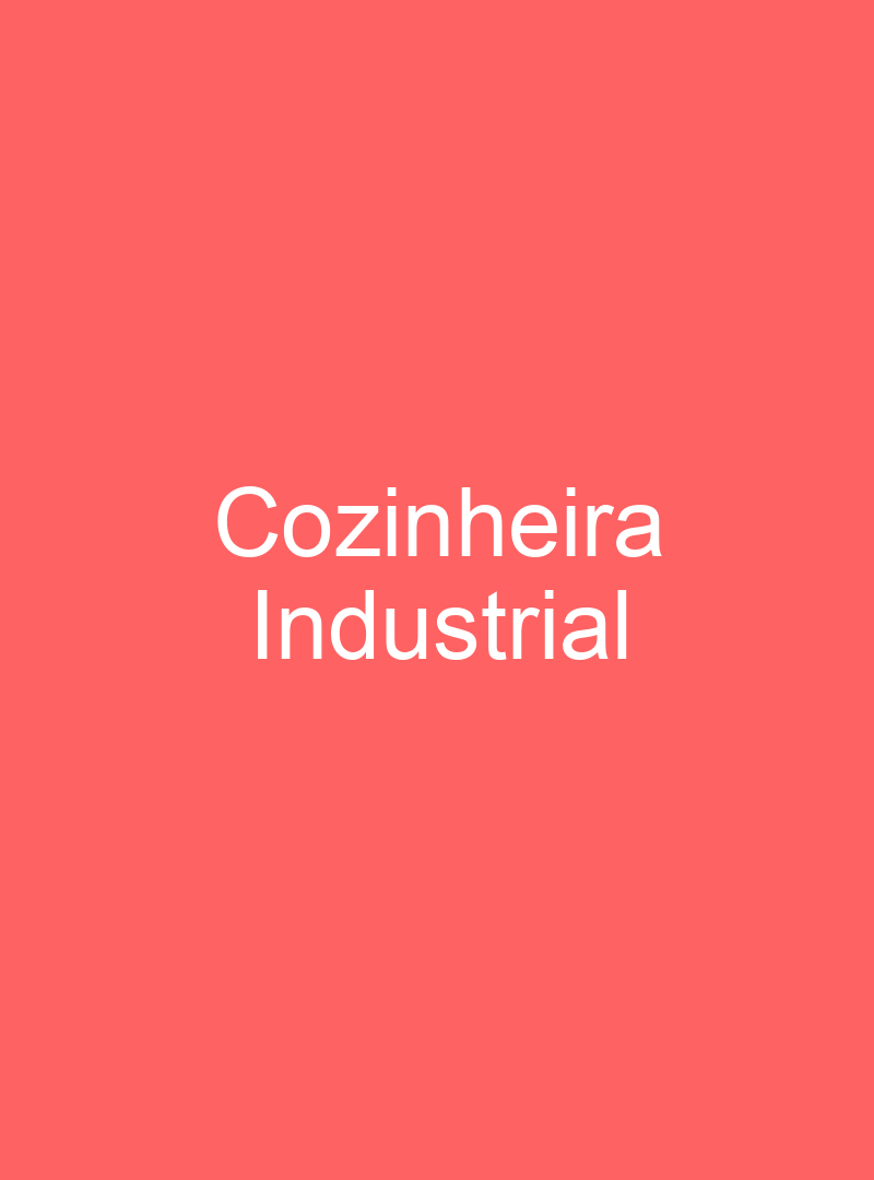 Cozinheira Industrial 73