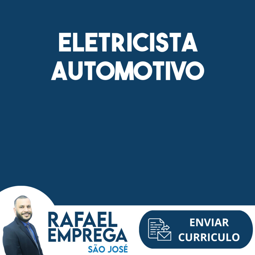 Eletricista Automotivo-São José Dos Campos - Sp 1