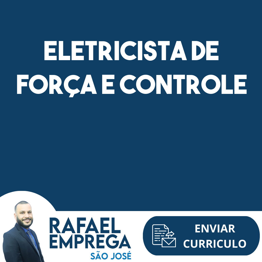 Eletricista De Força E Controle-São José Dos Campos - Sp 337