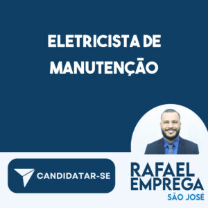 Eletricista De Manutenção-São José Dos Campos - Sp 1