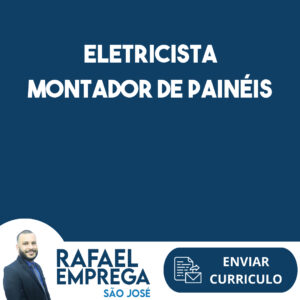 Eletricista Montador De Painéis-São Sebatião - Sp 9