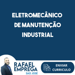 Eletromecânico De Manutenção Industrial-São José Dos Campos - Sp 13