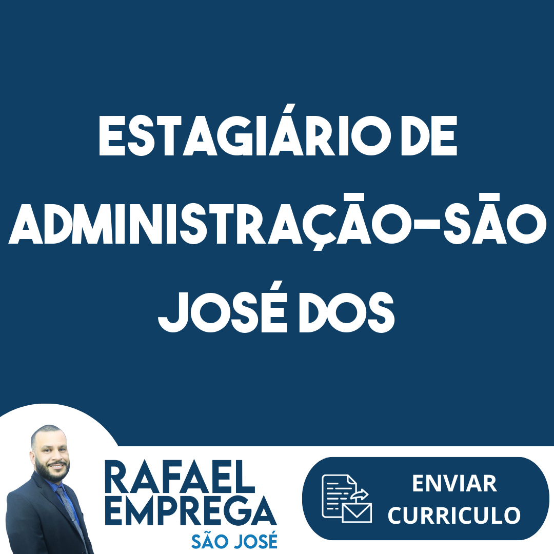 Estagiário De Administração-São José Dos Campos - Sp 79