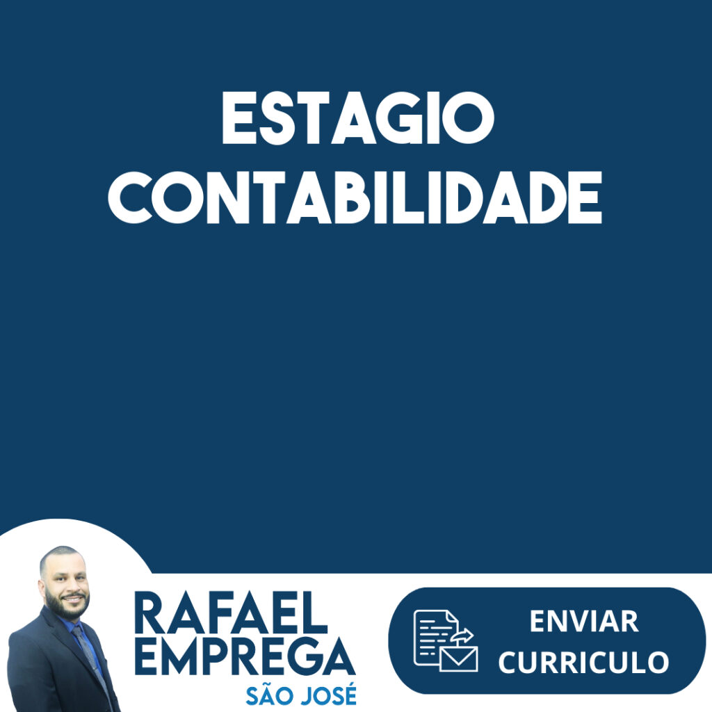 Estagio Contabilidade-São José Dos Campos - Sp 1 Estagio Contabilidade-São José Dos Campos - Sp 1
