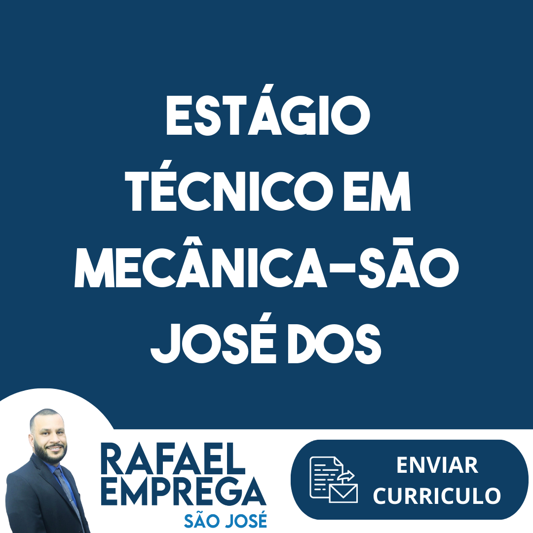 Estágio Técnico Em Mecânica-São José Dos Campos - Sp 7