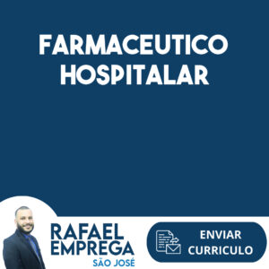 Farmaceutico Hospitalar-São José Dos Campos - Sp 13