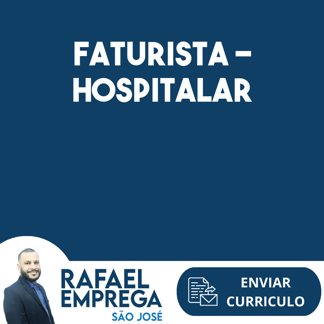 Faturista - Hospitalar-São José Dos Campos - Sp 19