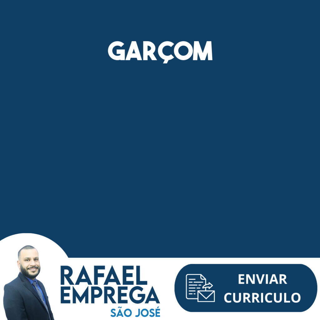Garçom-São José Dos Campos - Sp 1 Garçom-São José Dos Campos - Sp 1