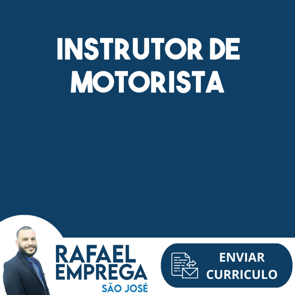 Instrutor De Motorista-Guararema - Sp 1