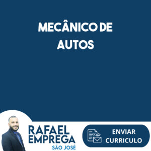 Mecânico De Autos-São José Dos Campos - Sp 9