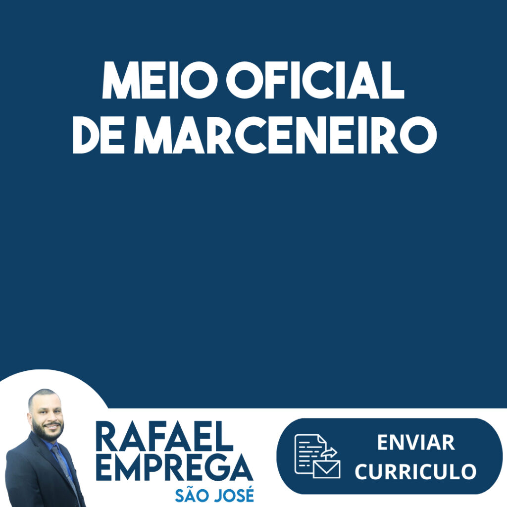Meio Oficial De Marceneiro-São José Dos Campos - Sp 1