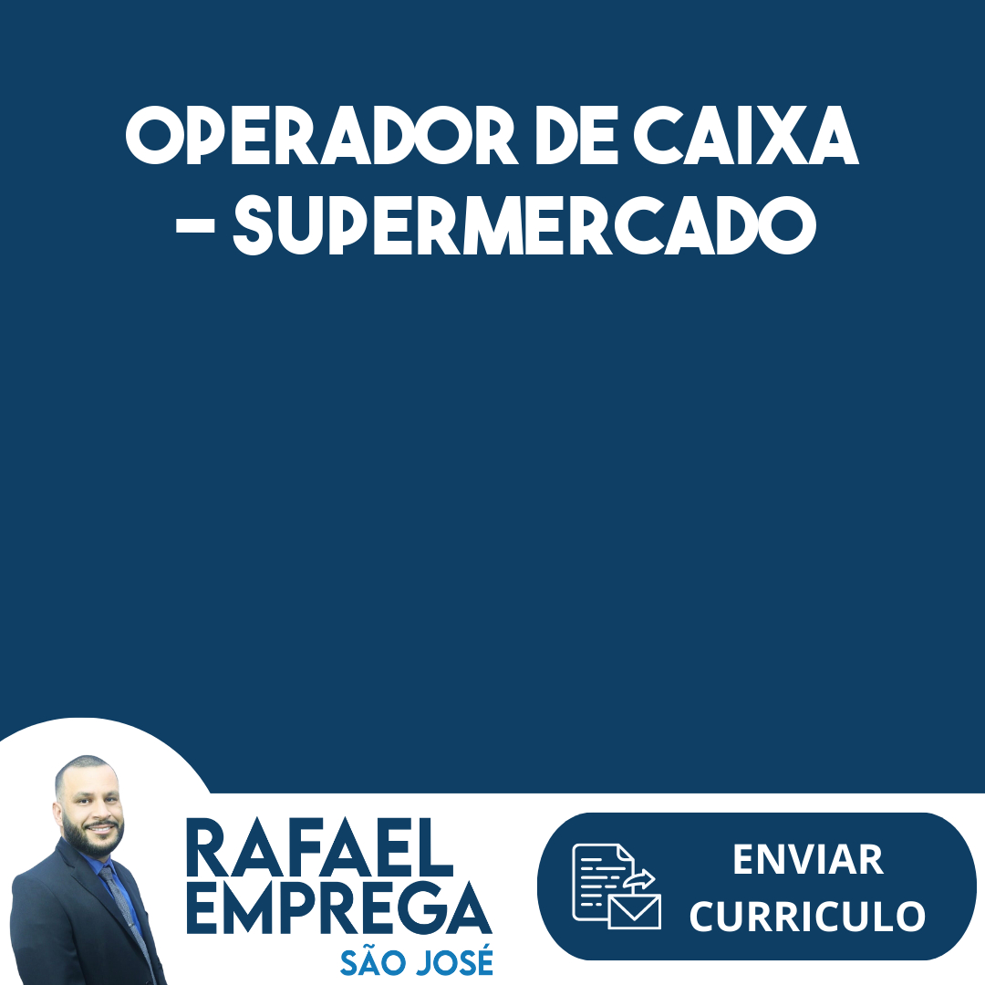 Operador De Caixa - Supermercado-São José Dos Campos - Sp 93