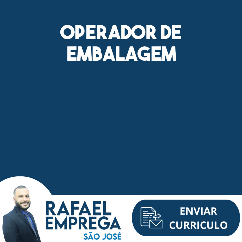Operador De Embalagem-São José Dos Campos - Sp 1 Operador De Embalagem-São José Dos Campos - Sp 1