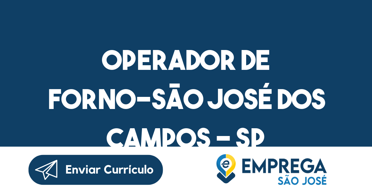 Operador De Forno-São José Dos Campos - Sp 11