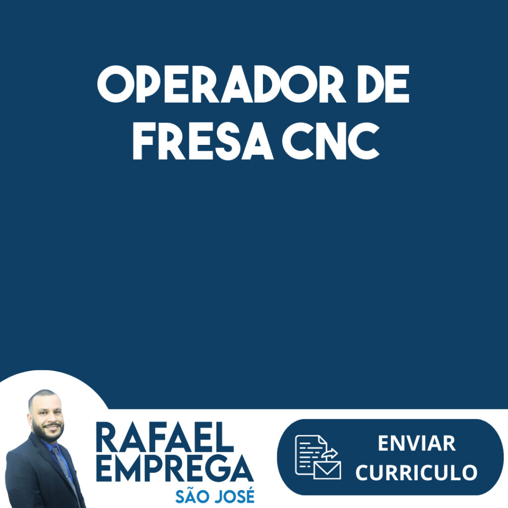 Operador De Fresa Cnc-São José Dos Campos - Sp 1