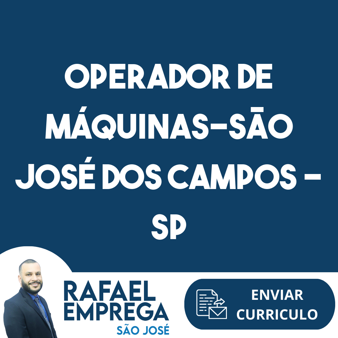 Operador De Máquinas-São José Dos Campos - Sp 87