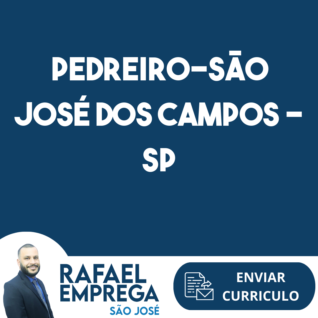 Pedreiro-São José Dos Campos - Sp 355