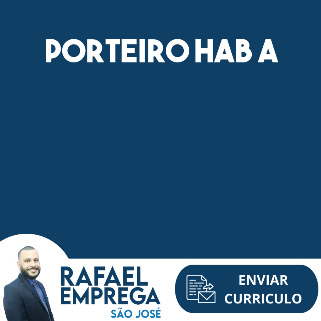 Porteiro Hab A-São José Dos Campos - Sp 1