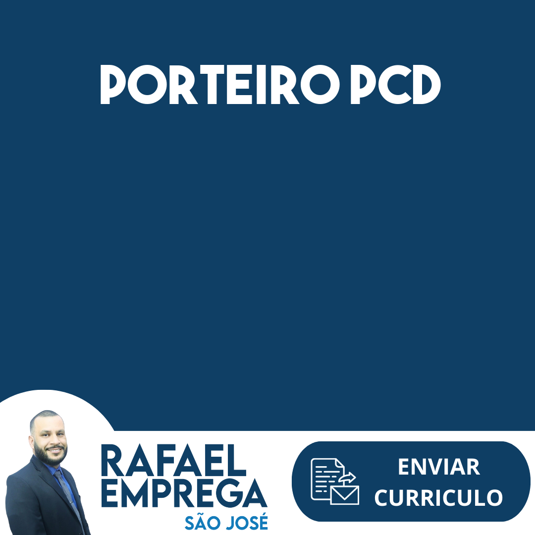 Porteiro Pcd-Jacarei - Sp 251