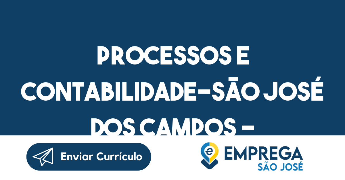 Processos E Contabilidade-São José Dos Campos - Sp 7
