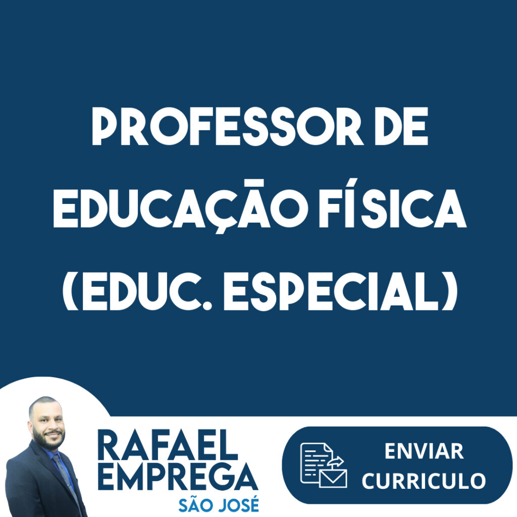 Professor De Educação Física (Educ. Especial)-Jacarei - Sp 1 Professor De Educação Física (Educ. Especial)-Jacarei - Sp 1