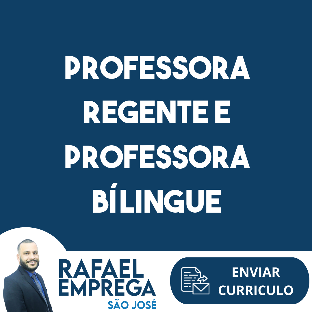 Professora Regente E Professora Bílingue-São José Dos Campos - Sp 17